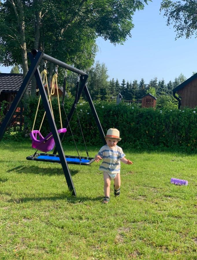 Na Jeziornej Domki Wypoczynkowe Zarnowska Exterior foto